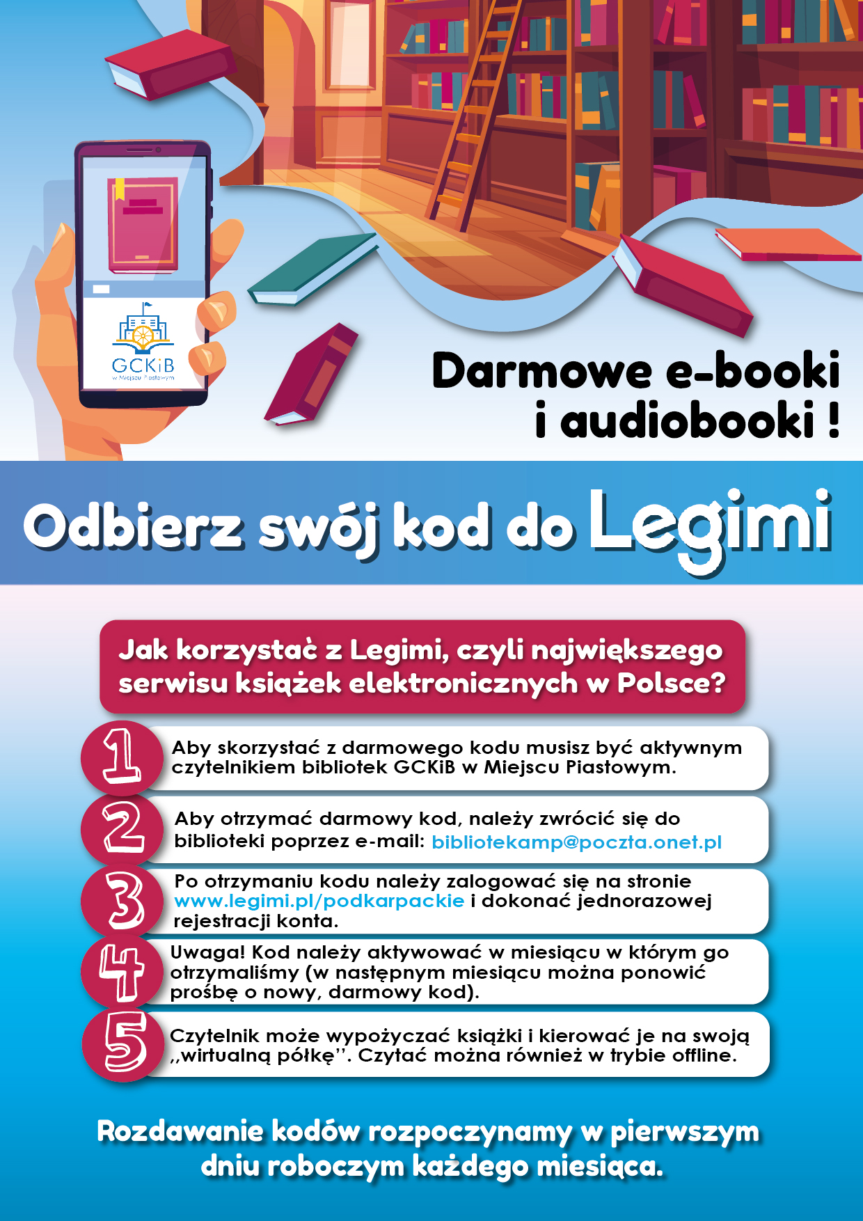 Read more about the article Skorzystaj z darmowych e-booków i audiobooków