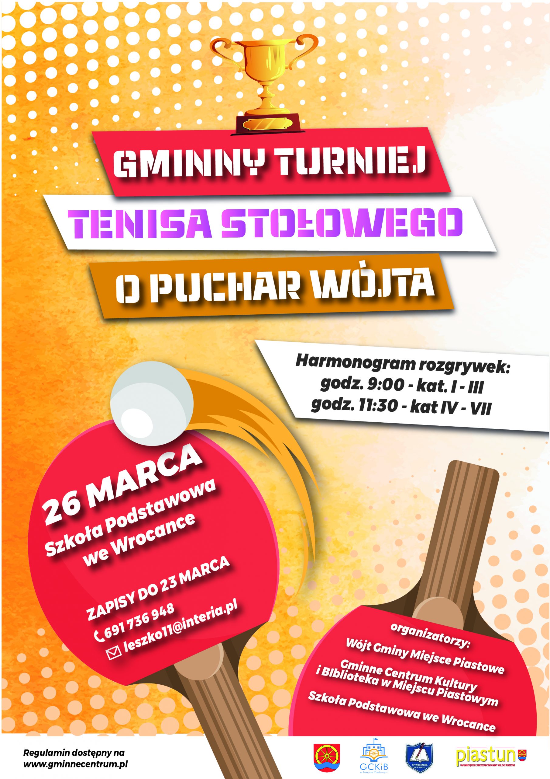 Read more about the article Turniej Tenisa Stołowego