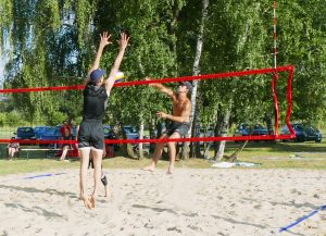 Read more about the article Turniej w siatkówce plażowej rozegrany