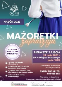 Read more about the article Zapraszamy dziewczęta do mażoretek