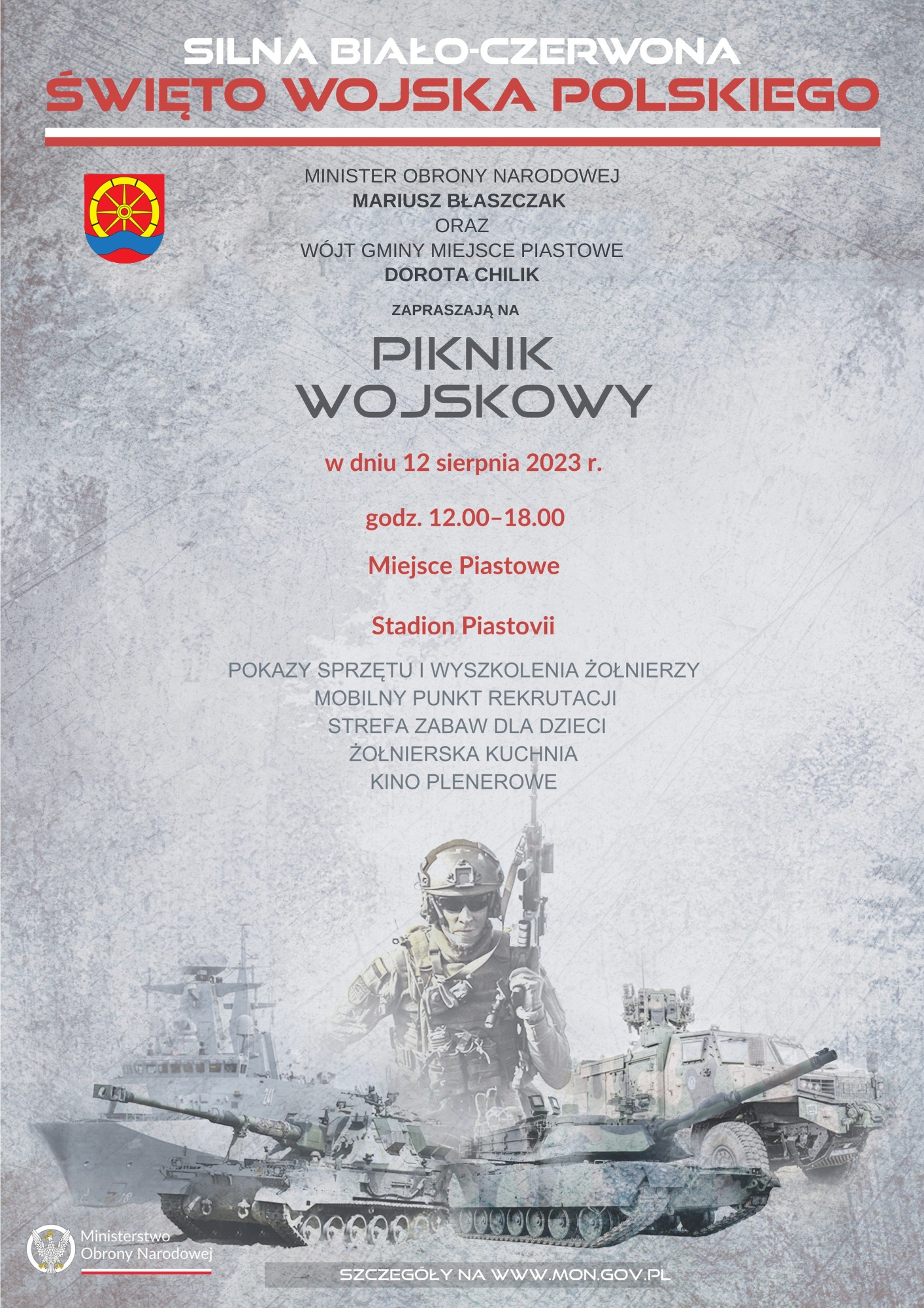 You are currently viewing Święto Wojska Polskiego w Miejscu Piastowym