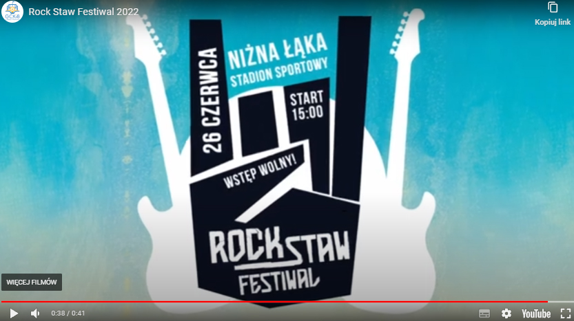 You are currently viewing Zaproszenie na Rock Staw Festiwal – 2022