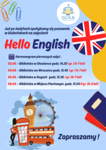 Read more about the article Hello English w klubotekach