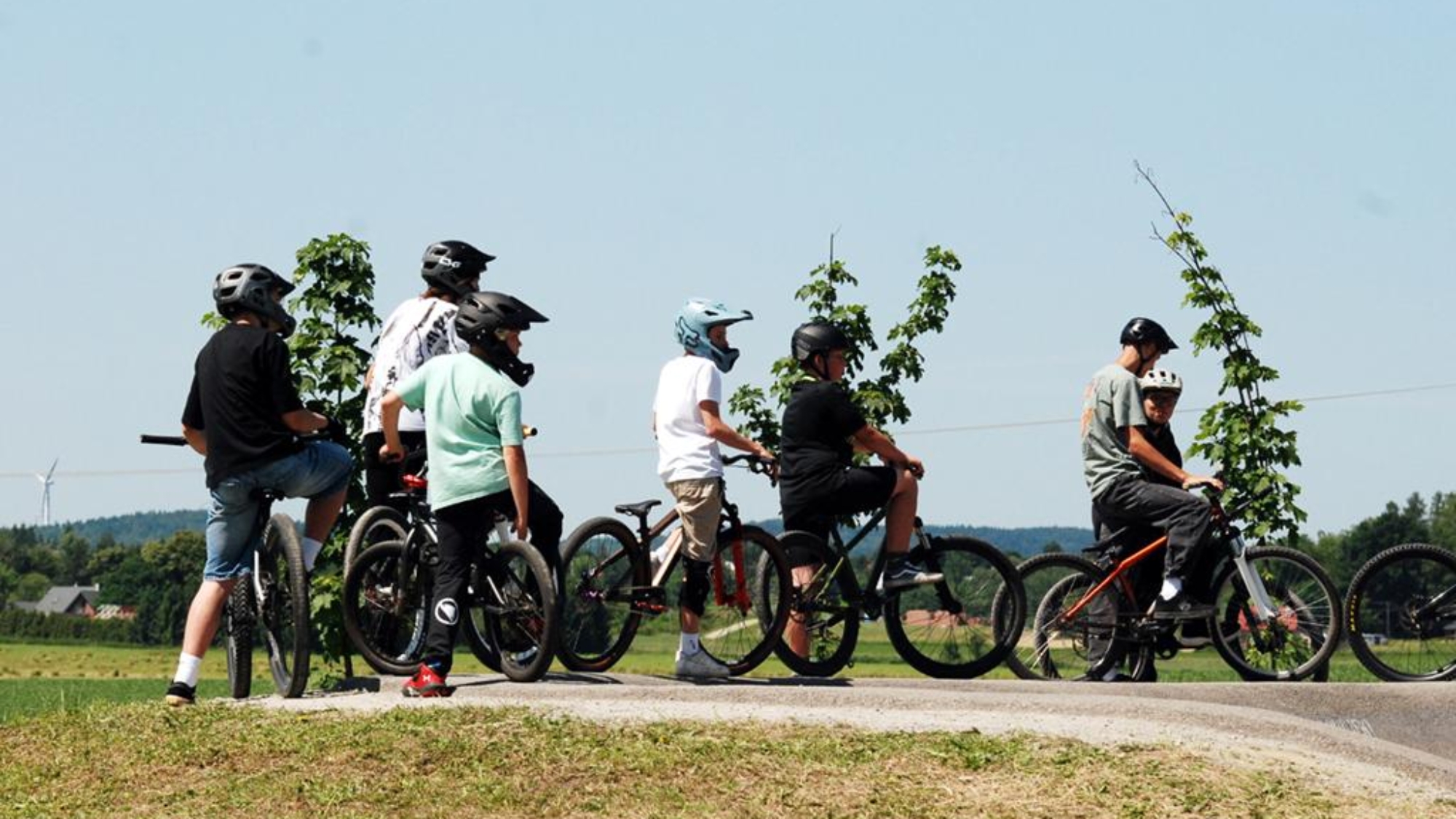 VI zawody na torze pumptrack